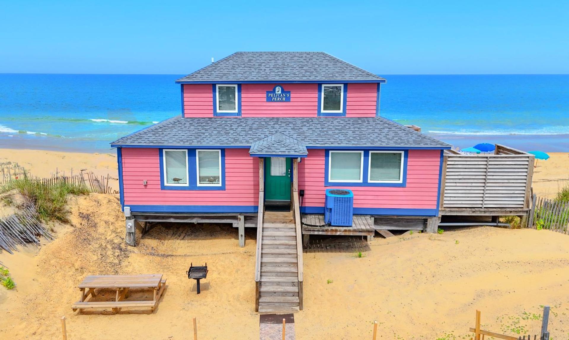 4102 Pelicans Perch: The Iconic Obx Oceanfront 奇蒂豪克 外观 照片