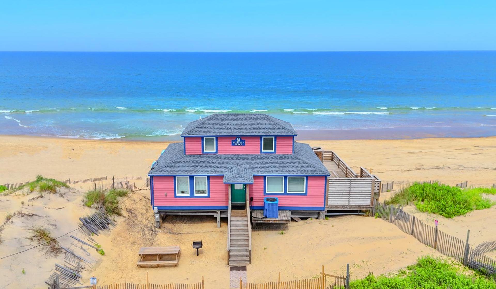 4102 Pelicans Perch: The Iconic Obx Oceanfront 奇蒂豪克 外观 照片