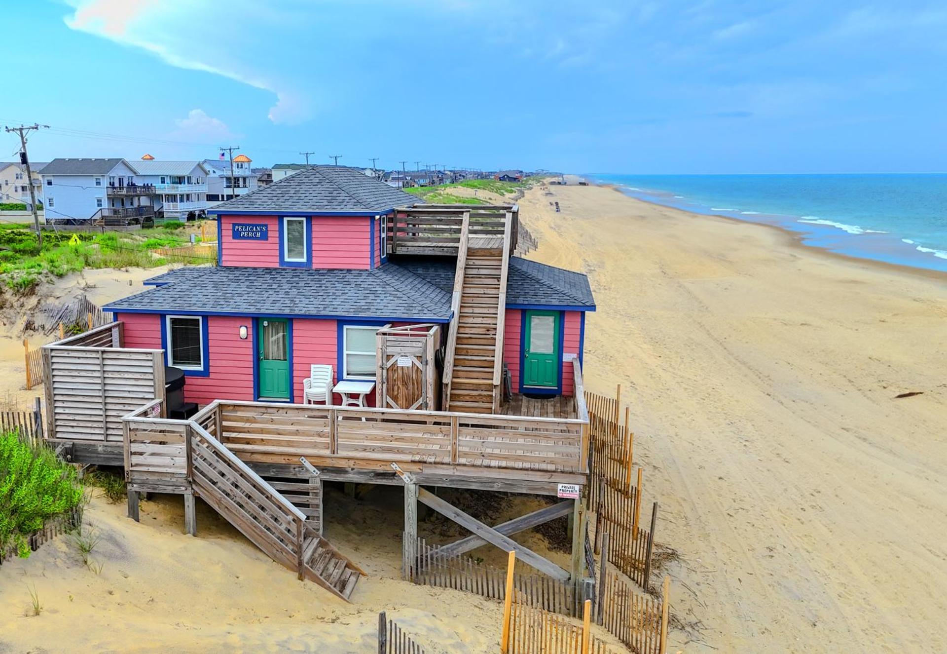 4102 Pelicans Perch: The Iconic Obx Oceanfront 奇蒂豪克 外观 照片